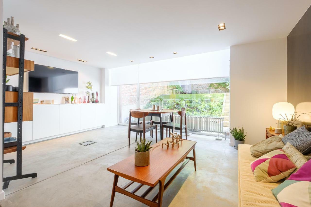 1Bd Apartment With Garden Brugmann Area Bruxelles Esterno foto